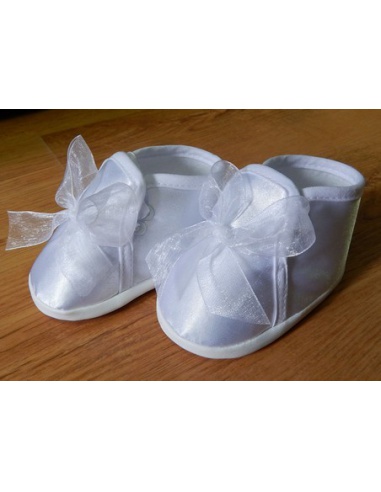 Topánky kojenecké BCH13 white biela veľ.10