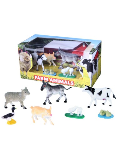 Zvířata farma 7 ks v krabici