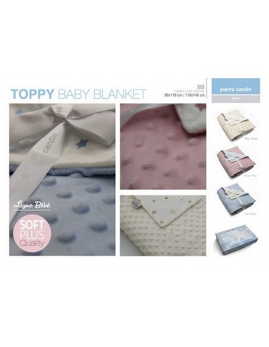 Toppy baby 80x110 Soft deka béžová