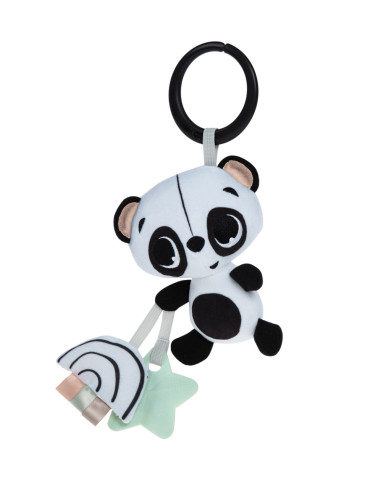 TINY LOVE TL11186004 Prívesok Tiny Smarts - Panda - Dekor čierno-biely